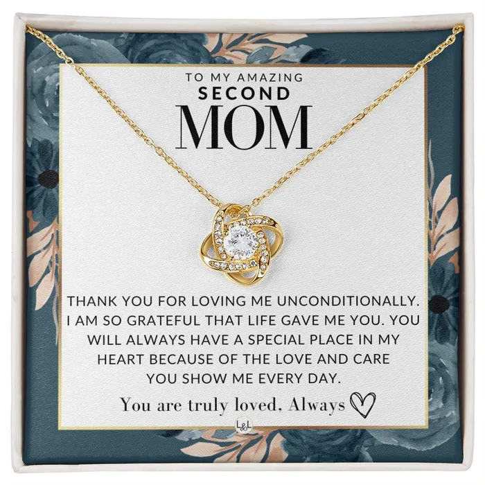 ShineOn Fulfillment Necklaces Second Mom Gift Truly Loved Present for Stepmom Bonus Mom Second Mom Unbiological Mom or Other Mom Great For Mothers Day Christmas Her Birthday Or As An Encouragement Gift ShineOn Fulfillment Necklaces Second Mom Gift Truly Loved Present for Stepmom Bonus Mom Second Mom Unbiological Mom or Other Mom Great For Mothers Day Christmas Her Birthday Or As An Encouragement Gift