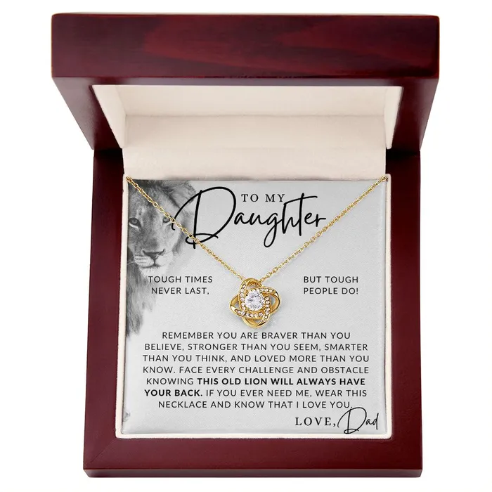 ShineOn Fulfillment Necklaces There For You To My Daughter From Dad Father to Daughter Necklace Christmas Gifts Birthday Present Graduation Gift Valentines Day