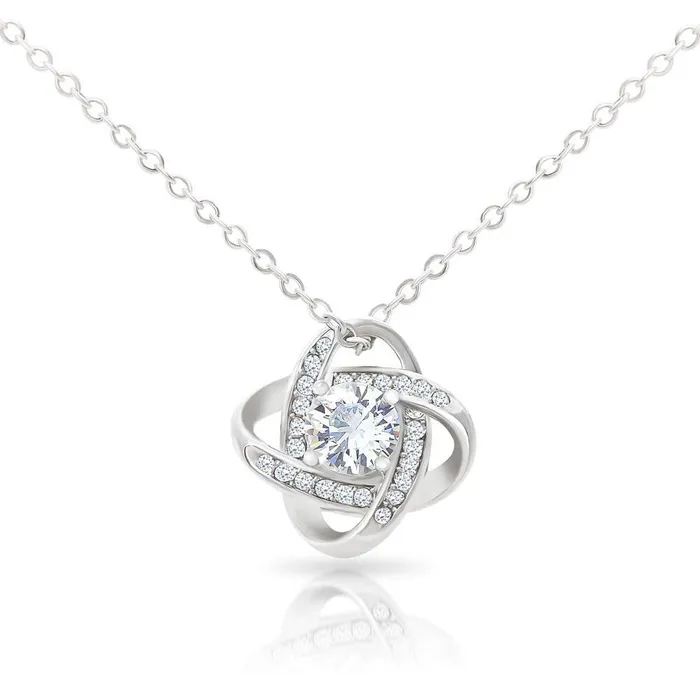 ShineOn Fulfillment Necklaces To My Sweet Niece Love Knot Pendant Necklace The Perfect Gift