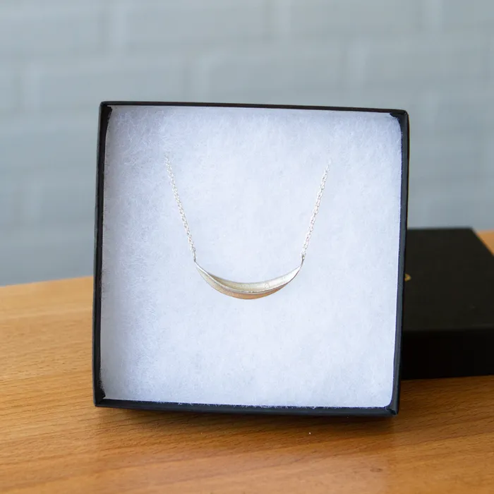 Silver Diamond Wisp Necklace Corey Egan Necklaces