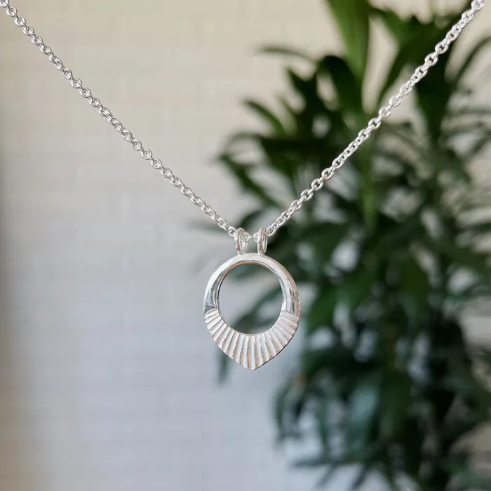 Silver Small Helios Necklace Corey Egan Necklaces