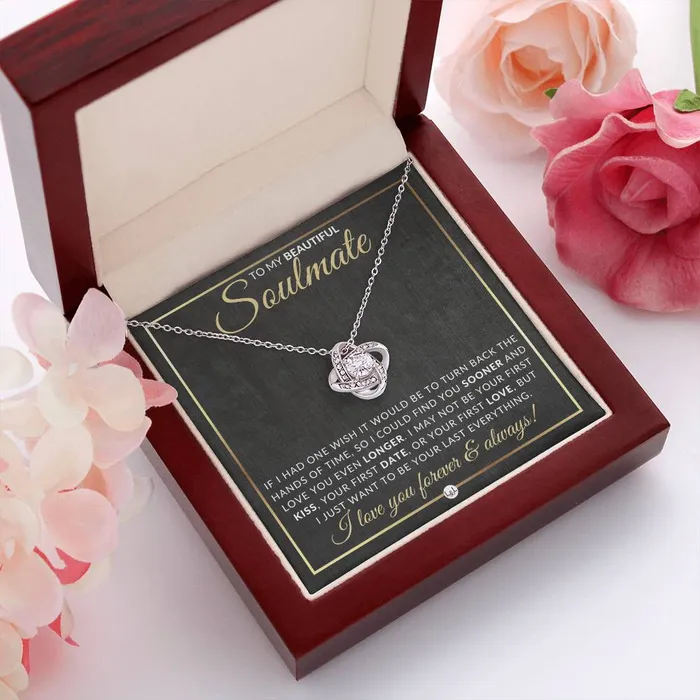 Special Gift For Soulmate Pendant Necklace Sentimental and Romantic Christmas Gift Valentines Day Birthday or Anniversary Present ShineOn Fulfillment Necklaces