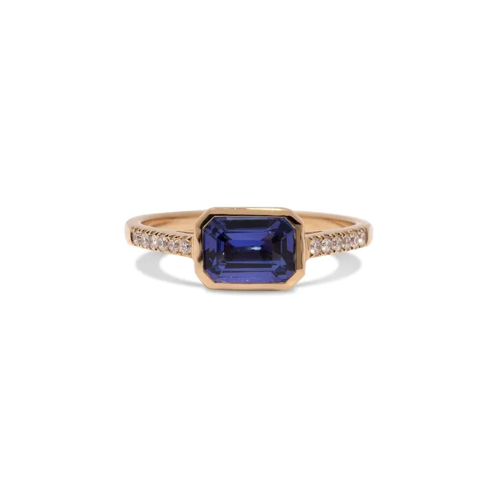 Tanzantie EastWest Ring Smith Bevill Jewelers Rings