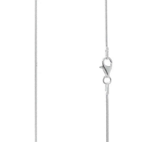 Teeda Necklaces CSED030 8Sided Diamond Cut Snake 030 Chain 11mm