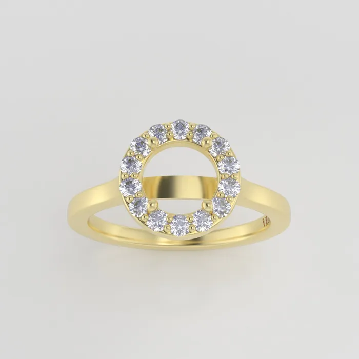 The Ophelia 14k Yellow Size 825 Stone SA43 Antelope Ring Box Custom Engraving 0 VENVS Rings The Ophelia 14k Yellow Size 825 Stone SA43 Antelope Ring Box Custom Engraving 0 VENVS Rings