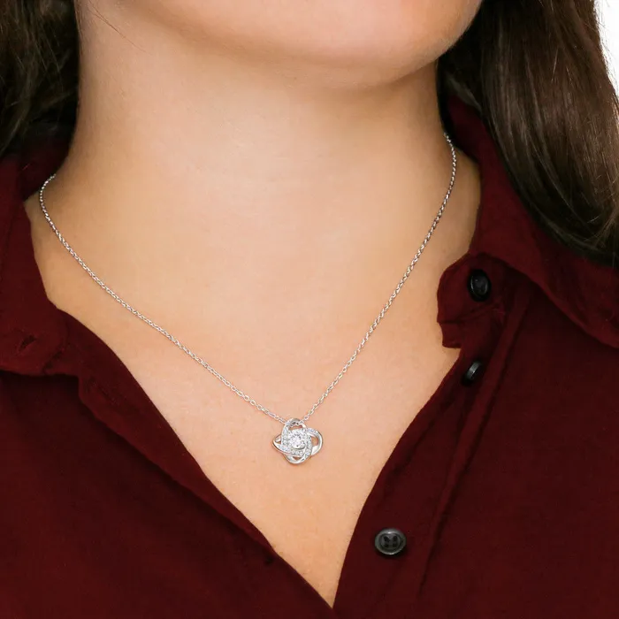To My Incredible Step Momma Love Knot Pendant Necklace The Perfect Gift for Your Step Momma ShineOn Fulfillment Necklaces