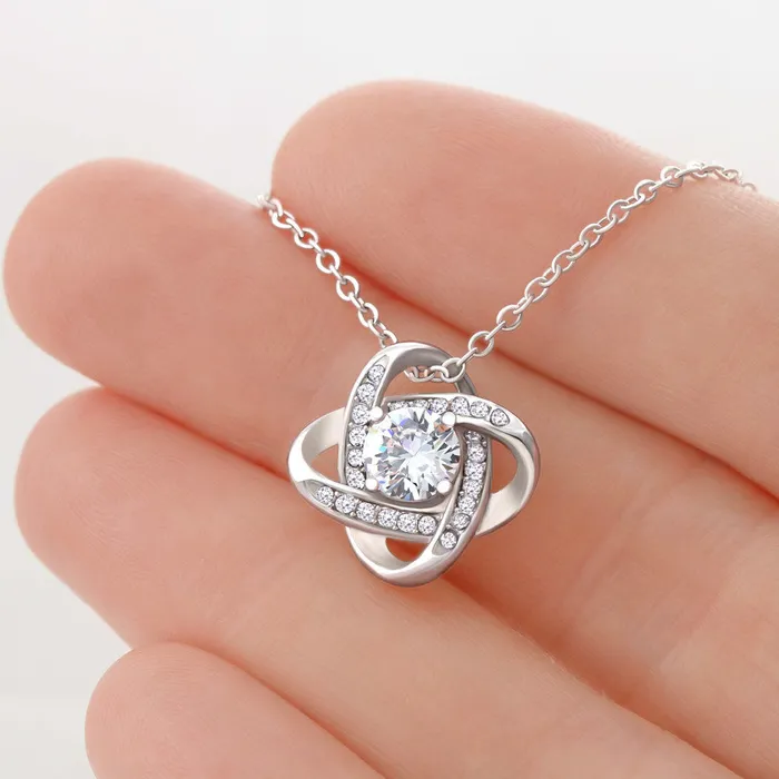 To My Incredible Step Momma Love Knot Pendant Necklace The Perfect Gift for Your Step Momma ShineOn Fulfillment Necklaces