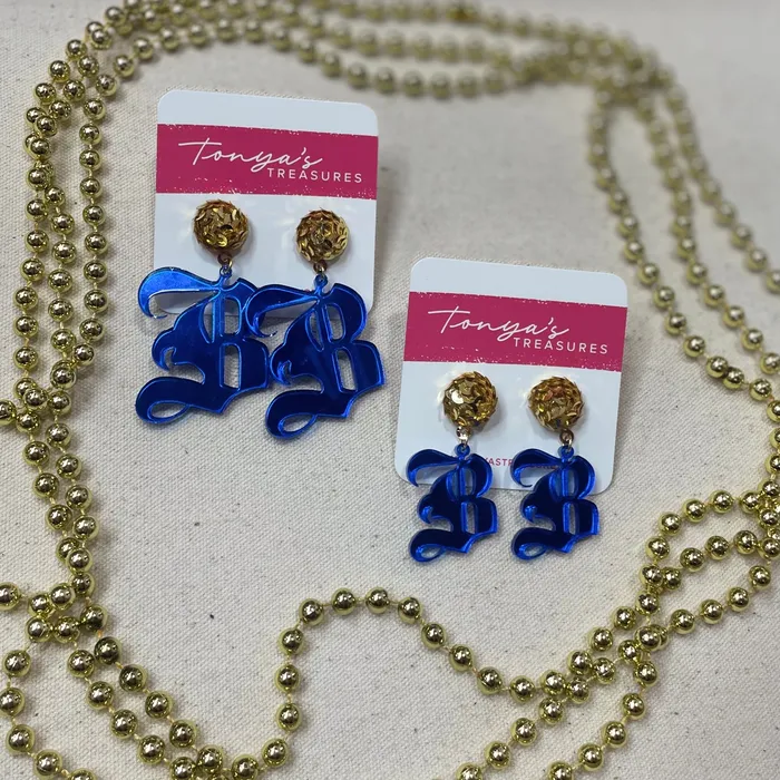 Tonyas Treasures Inc Earrings Brunswick High Acrylic Earrings
