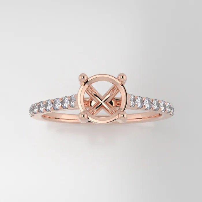 VENVS Rings The Aurora 14k Rose Size 7 Stone OV41 Cinque Ring Box Custom Engraving 0 VENVS Rings The Aurora 14k Rose Size 7 Stone OV41 Cinque Ring Box Custom Engraving 0