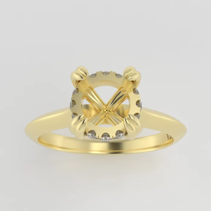 VENVS Rings The Eden 14k Yellow Size 85 Stone EMC17 Cinque Ring Box Custom Engraving 0 VENVS Rings The Eden 14k Yellow Size 85 Stone EMC17 Cinque Ring Box Custom Engraving 0