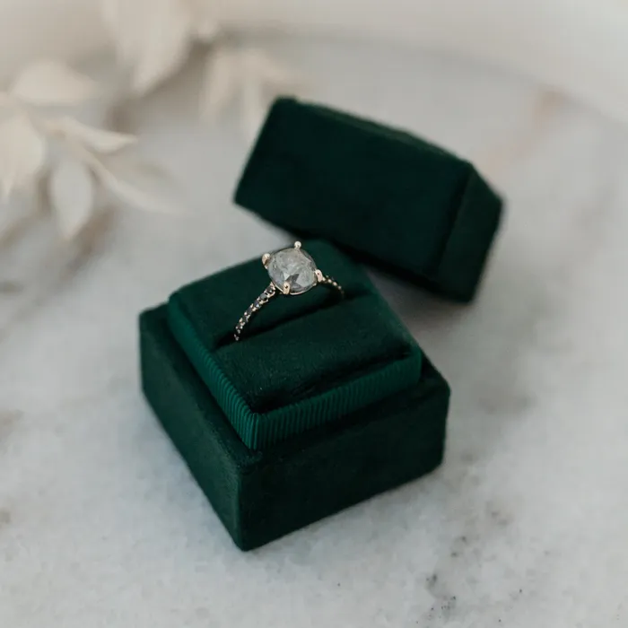 VENVS The Skye 14k Yellow Size 9 Stone MN7 Rainforest Ring Box Custom Engraving 0 Rings VENVS The Skye 14k Yellow Size 9 Stone MN7 Rainforest Ring Box Custom Engraving 0 Rings