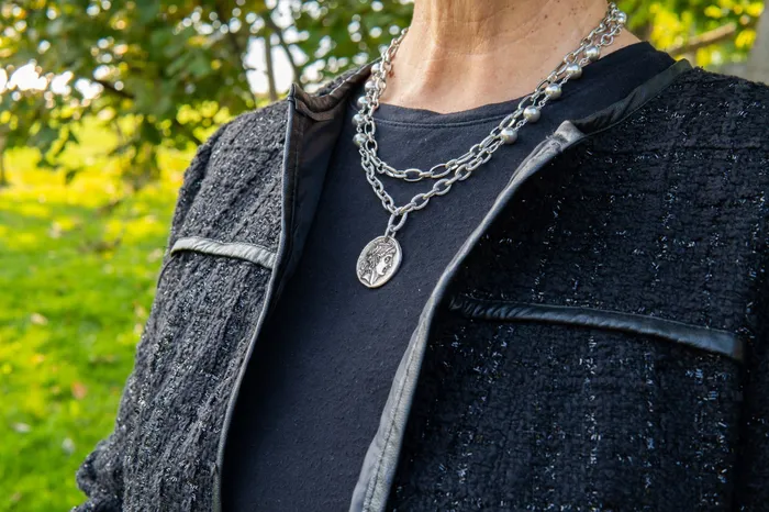 Wholesale Jordan Necklace Grey Carolily Finery Necklaces